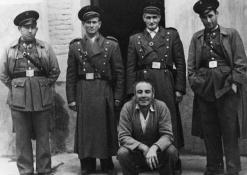 Spanish tax collection officers and night watchmen from Navarre in 1948